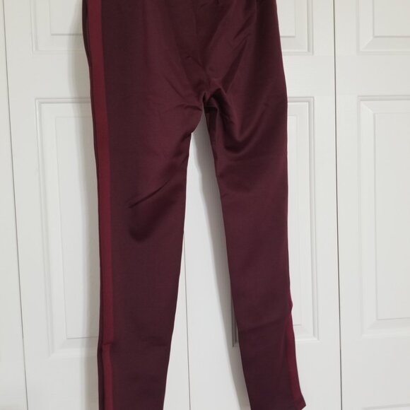 Asos Gym King Taped Tracksuit Bottom Burgundy Size XL NWT - Picture 4 of 4